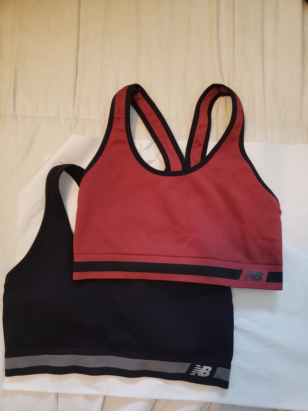 Two New Balance Sports Bras
